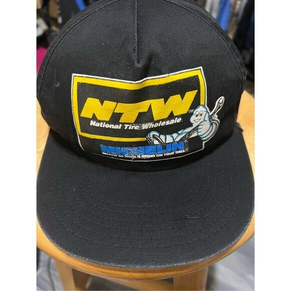 Vintage Michelin Tire Wholesale SnapBack Hat - Picture 1 of 6
